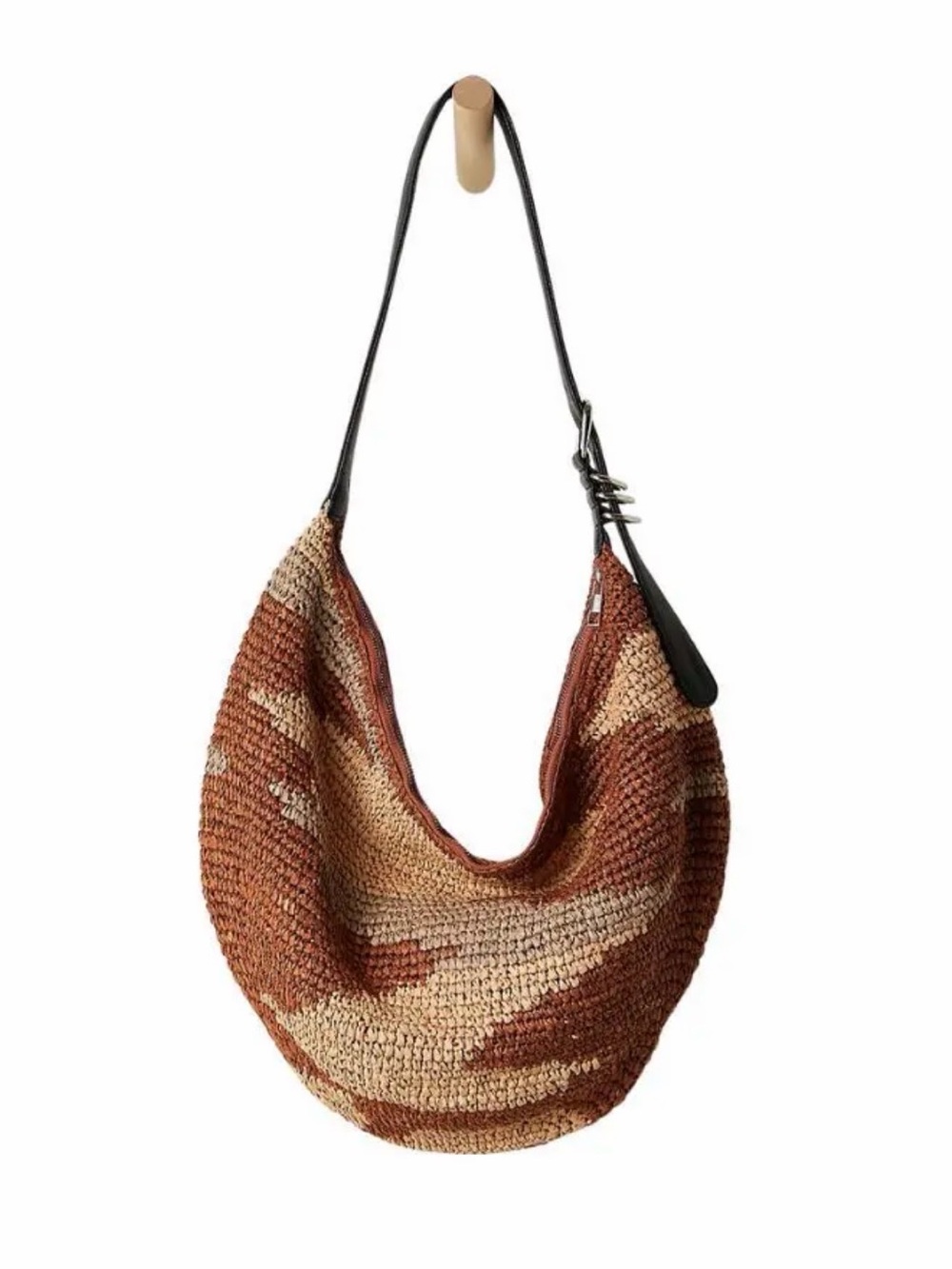 NWT Free People Santorini Straw Tote Bag